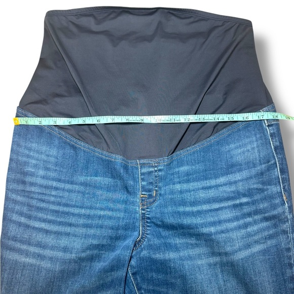 Madewell Maternity Over-The-Belly High-Rise Slim Jeans‎ EUC Sz 32 - Picture 7 of 10